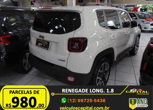 Imagem 3 de 15 de Jeep Renegade Longitude 1.8 Flex Automatico