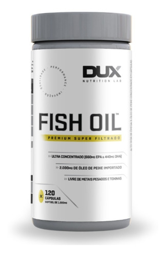 Omega 3 Ultra Concentrado (660mg Epa E 440mg Dha) - Dux 