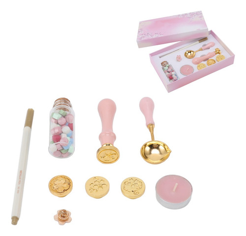 Pastillas De Cera De Sellado Para Retro Conjunto Sellos 9pcs