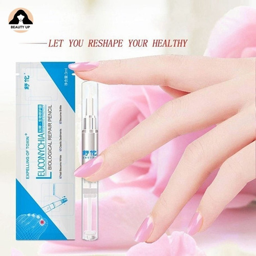 Bolígrafo con solución antimicosis y antihongos en las uñas