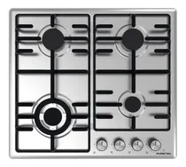 Comprar Anafe De Empotrar Punktal A Gas Acero Inox 3 Hornallas 1 Wok