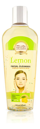 Limpiador Facial En Gel De Limón Nevada Pieles Grasas 