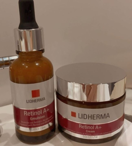 Imagen 6 de 10 de Retinol A+ Cream 50gr Renovador Celular Emoliente Lidherma
