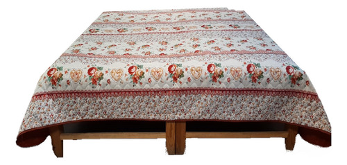 Pack 5 Colchas King Size Capitonado Color Variados Doble Vista
