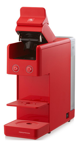 Combo Máquina De Café Illy Y3.3 Vermelha 120v + 165 Cápsulas