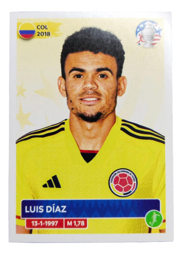 Luis Díaz Panini Copa América 2024 