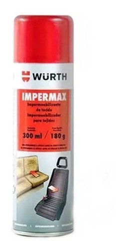 Impermax Wurth - Impermeabilizante Spray De Tecidos 300ml