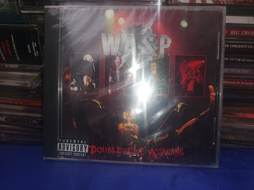 W.a.s.p. Double Live Assassins 2cds New Sin Abrir 