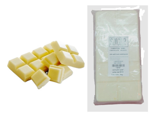 Chocolate Blanco Simil 1kg