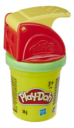 Play-doh Pote Com Acessórios Fabrica Divertida Hasbro E3365 Cor Amarelo