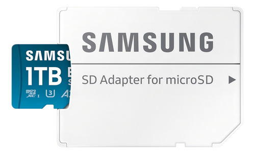 Memoria Micro Sd 1tb U3 4k Evo Clase 10 Samsung 160 Mb/s