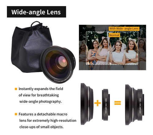 Cámara De Vídeo Digital Con Wifi, Videocámara 4k Con
