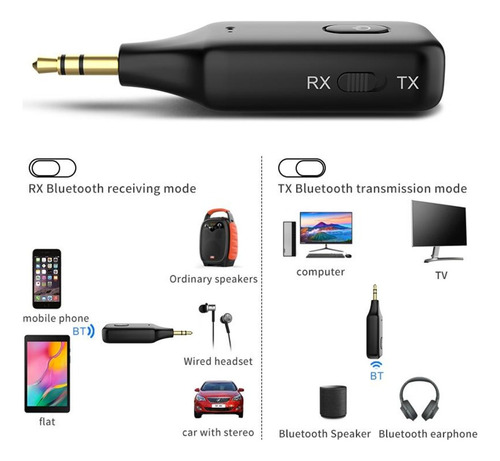 Convertidor Bluetooth Desde Celular A Parlantes O Radio