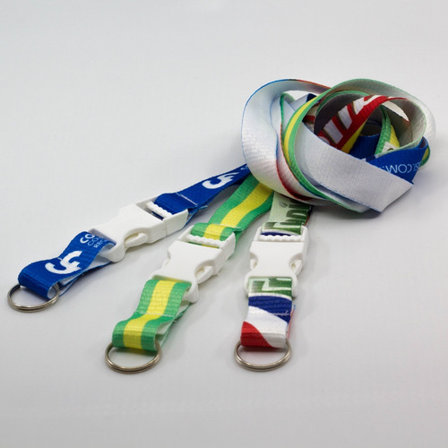 Imagen 8 de 10 de Cintas Lanyards Full Print Desmontable Y Argolla Pack 100u
