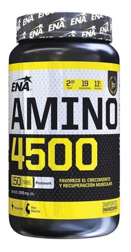 Amino 4500 (150 Tabs) Ena Sport - Recuperación