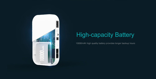 Imagen 3 de 8 de Ups Marsriva Kp2 | 10.000 Mah Dc Smart Router Wifi