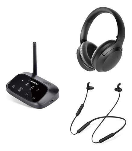 Auricular Inalambrico Para Ver Tv Transmision Bluetooth 5.0