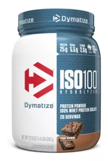 Iso 100 Whey Protein Isolado 100% Hidrolisado 640g Dymatize