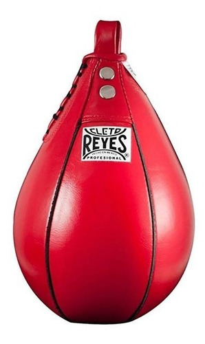 Imagen 2 de 4 de Pera De Tablero Cleto Reyes Chica En Piel De Res Color Rojo