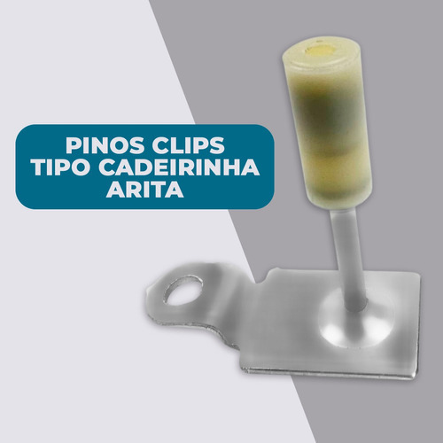 Pinos Cadeirinha/clips Para Pistola Finca Pino 50 Unidades