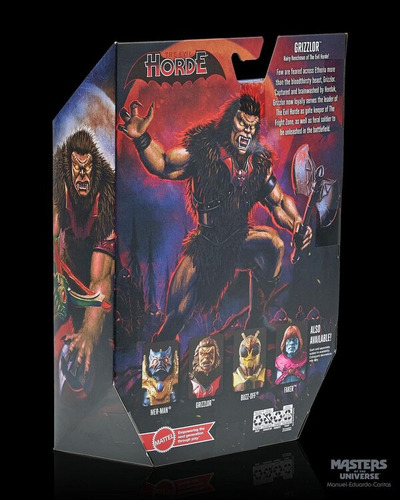 Masters Of The Universe, Grizzlor Masterverse Mattel (Usado)