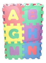 Comprar Alfombra Foami Para Bebes Letras Y Números 36 Piezas 12x12cm