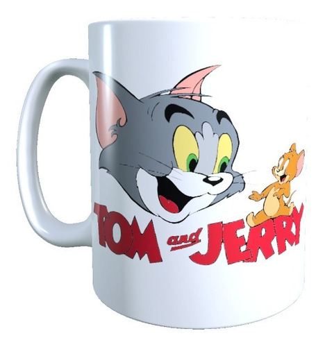 Tazón Taza Diseño Tom Y Jerry 320cc