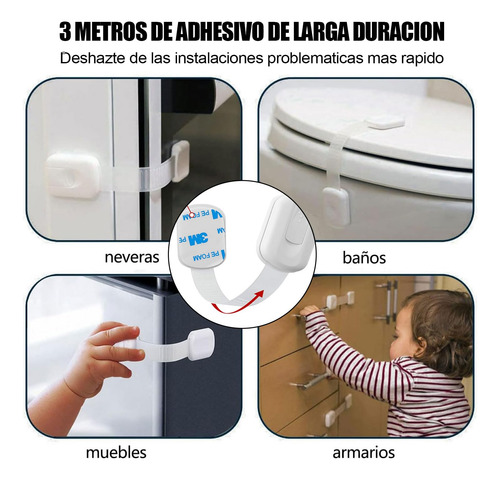 Cerraduras De Seguridad Para Niños, Seguros Para Puertas Y