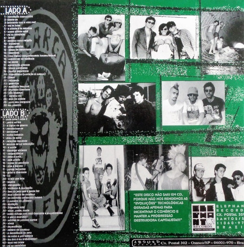 Lp Discarga Violenta Sem Paz, Sem Descanso Novo (Usado)