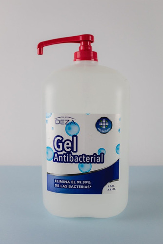 4 Pzas Gel Antibacterial Galon Gdeza Dispensador