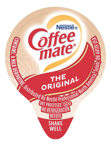 Cremador Café Coffee-mate Original Liquido Caja 180 Pz Msi