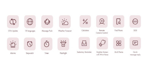 Imagen 2 de 7 de Smartwatch Reloj Inteligente Kieslect Lora Lady Calling Color De La Caja Púrpura
