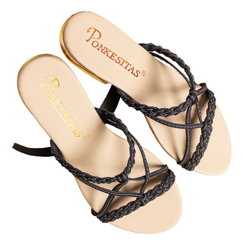 Sandalias Marca Ponkesitas Para Dama Ref 2341