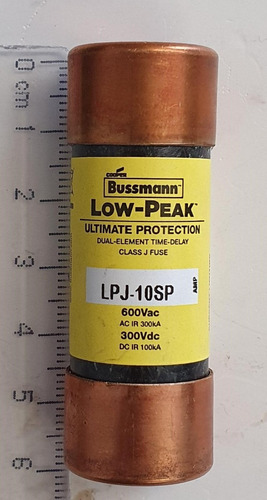 Lpj-10sp Bussmann Fusible 10a 600v