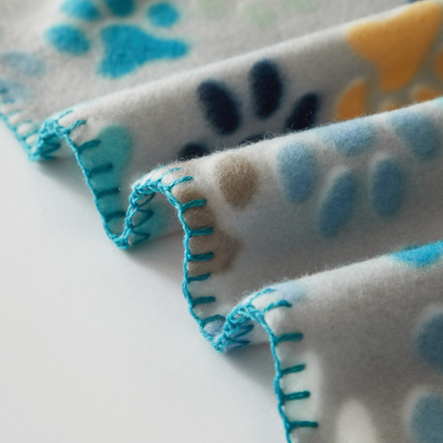 Manta Maintays Gray Paws 127 Cm X 152 Cm