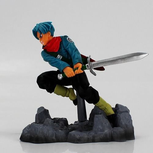 Figura De Trunks Del Futuro Dragon Ball De Colección