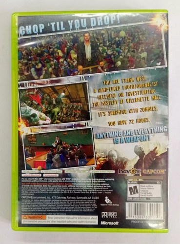 Dead Rising Xbox 360 Retromx (Usado)
