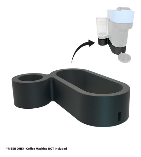 Bnkschnl Riser Stand Compatible Con Nespresso Vertuo Pop+ La