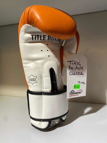 Imagen 3 de 4 de Guantes Title Pro Style Classic Orange Fpx