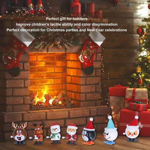 Juego Navideño Con Forma De Reloj Con Forma De Cuerda, Bonit