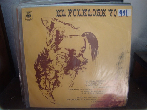 Vinilo El Folklore Volume 3 Manseros Santiagueños Cafrune F3