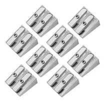 Comprar Sacapuntas De Lápiz De Metal De Mano De 8 Piezas, Sacapuntas