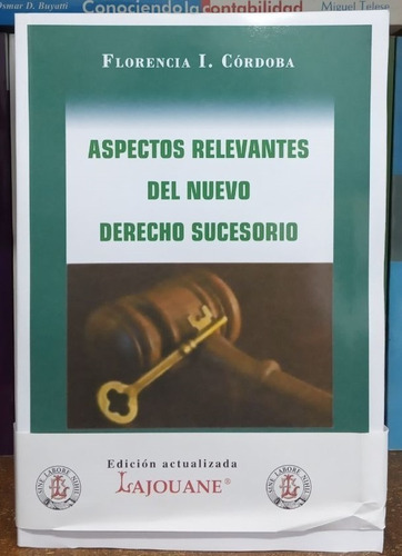 Libro Aspectos Relevantes Del Nuevo Derecho Sucesorio