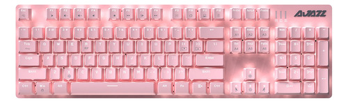 Teclado Ajazz Ak687 Función Multimedia Personalizada De Modo