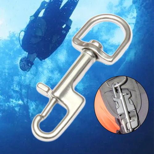 Ojo Giratorio Gancho A Presión Tech Buceo Buceo 100 Mm