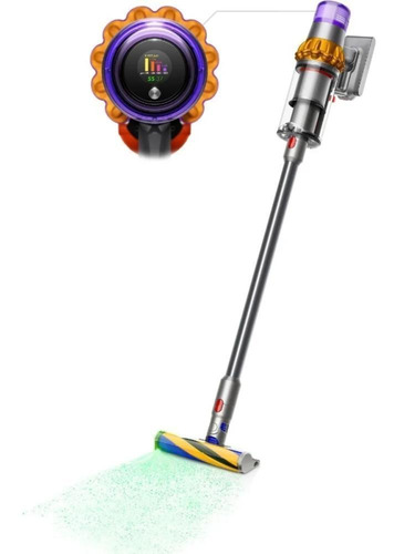 La aspiradora Dyson V15 detecta una aspiradora inalámbrica con láser