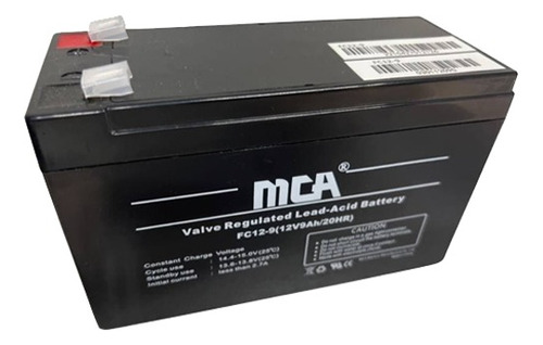 Bateria 12v 9amp Mca