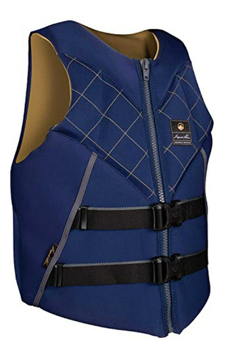 Chaleco Salvavidas Liquid Force Axis Heritage Cga, Azul Mari