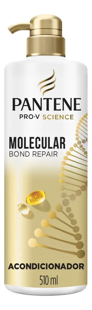 Acondicionador Pantene Molecular Bond Repair para Cabello muy Dañado y Débil 510 ml