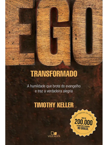 Ego Transformado: Edição Especial - Capa Dura